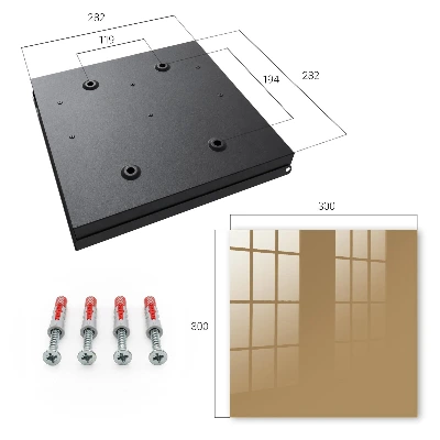 Brown color Wall mounted key box