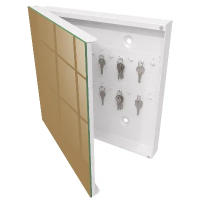 Brown color Wall mounted key box