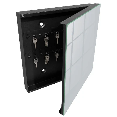 Light grey Key box for wall