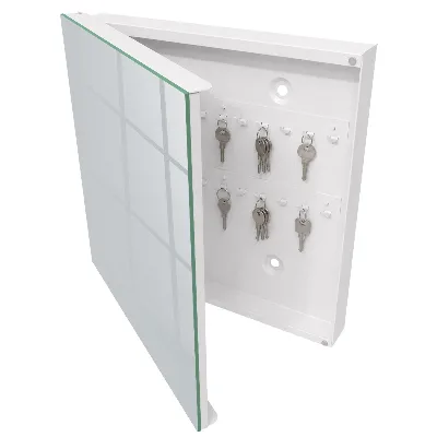 Light grey Key box for wall