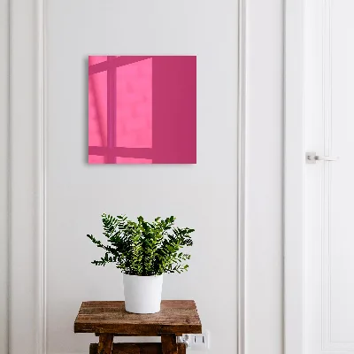 Intense pink Key cabinet