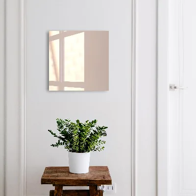 Warm muted beige Key box for wall