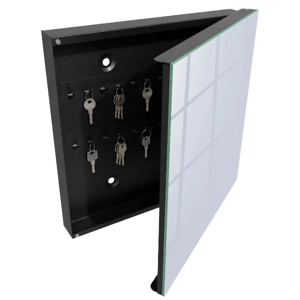 Grey blue Wall mounted key box