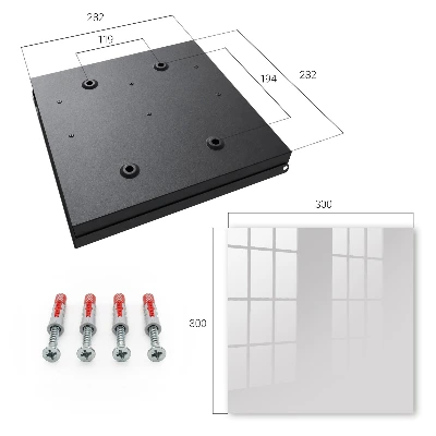 Grey color Key box for wall