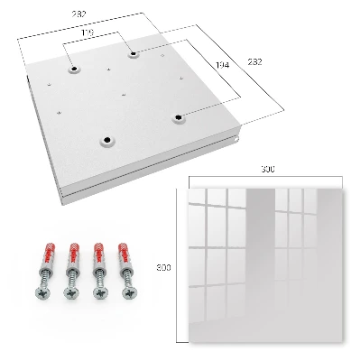 Grey color Key box for wall