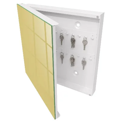 Grey blue Key cabinet