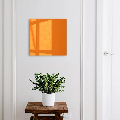 Vibrant orange Key cabinet
