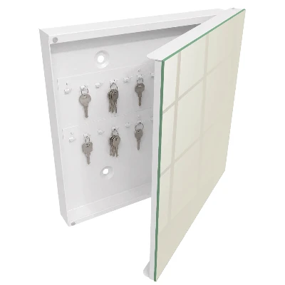Cream stone Wall mounted key box