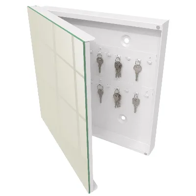Cream stone Wall mounted key box