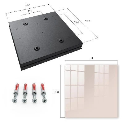 Pink stone Key box for wall
