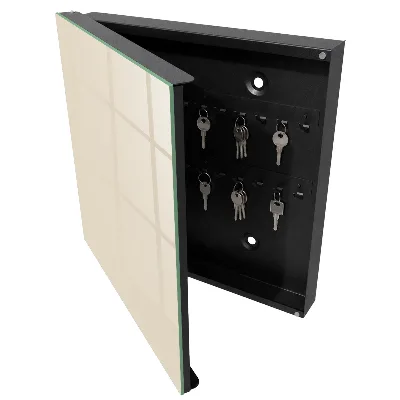 Light stone Key box for wall