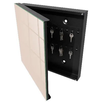 Warm beige Key cabinet