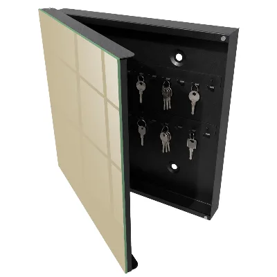 Muted brown Key cabinet