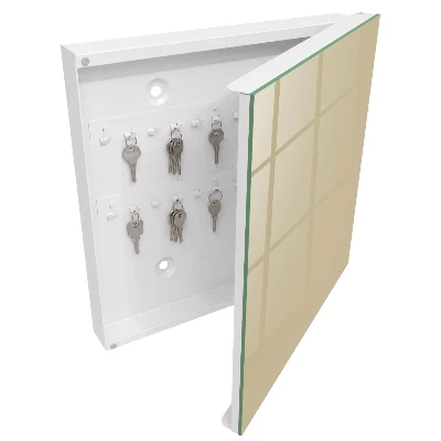 Muted brown Key cabinet