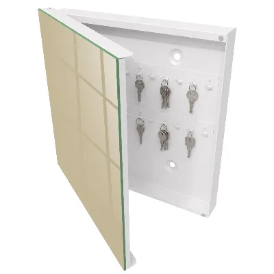 Muted brown Key cabinet