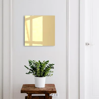 Beige-yellow Wall mounted key box