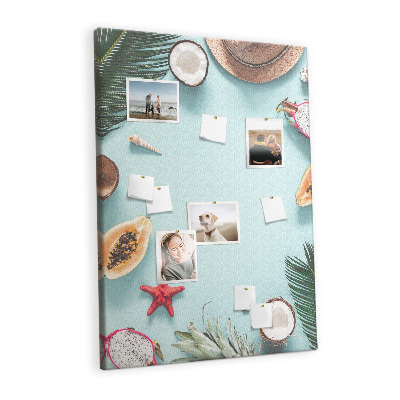 Pin board Summer composition