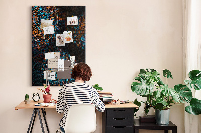 Cork memo board Decorative mandala