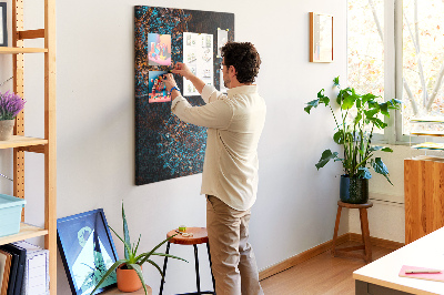 Cork memo board Decorative mandala