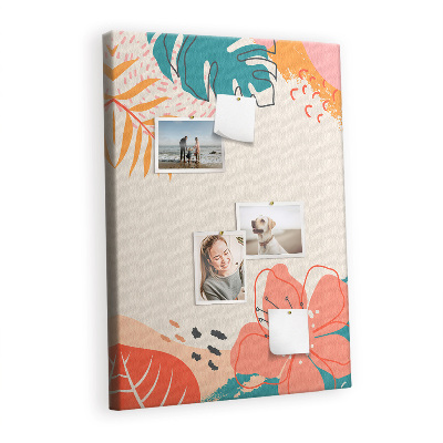 Pin board Tropical outskirt