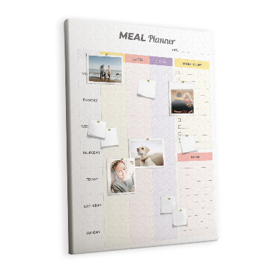 Pin board Food planner