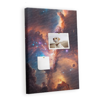 Cork display board Galaxy cosmos