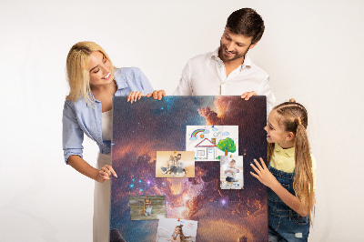 Cork display board Galaxy cosmos