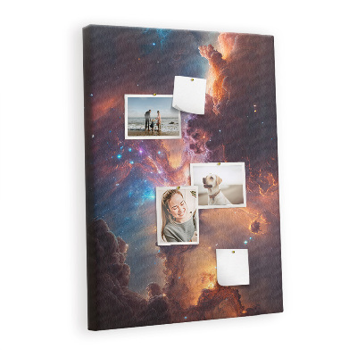 Cork display board Galaxy cosmos