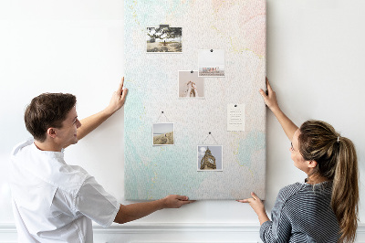 Cork board Pastel pattern