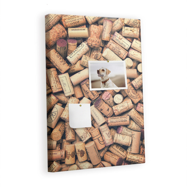 Cork board Wine corks