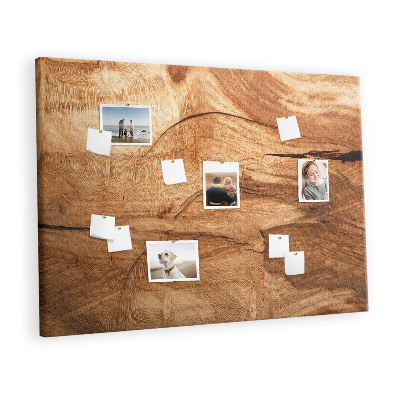 Cork memo board Wood texture