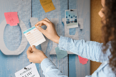 Cork display board Word home