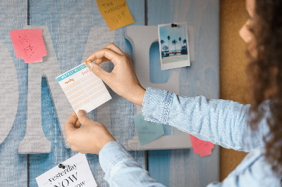 Cork display board Word home