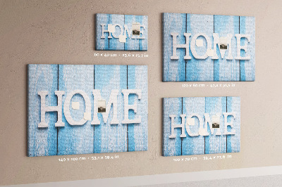 Cork display board Word home