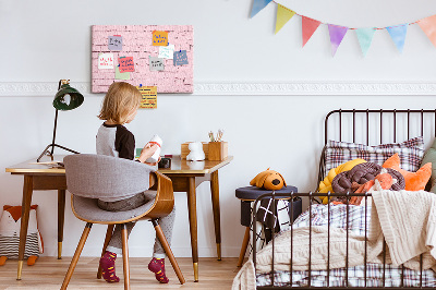 Cork display board Brick wall