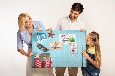 Cork display board First summer day