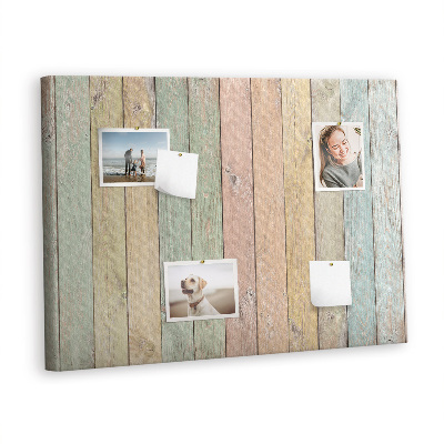 Pin board Wood paster colors