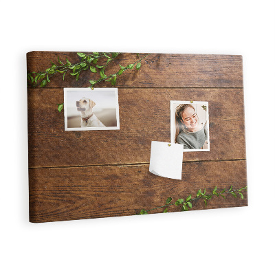 Pin board Rustic wood