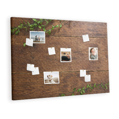 Pin board Rustic wood