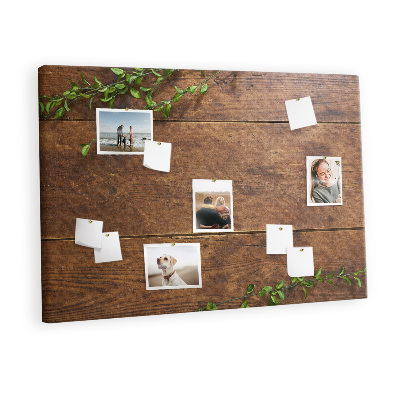 Pin board Rustic wood