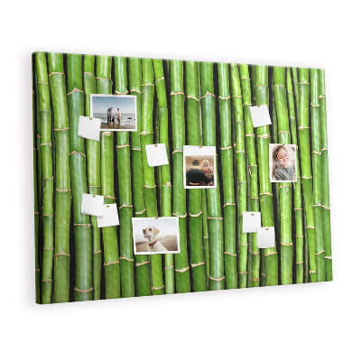 Cork notice board Bamboo wall