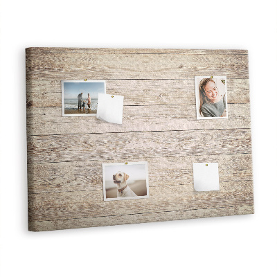 Pin board Wood planks