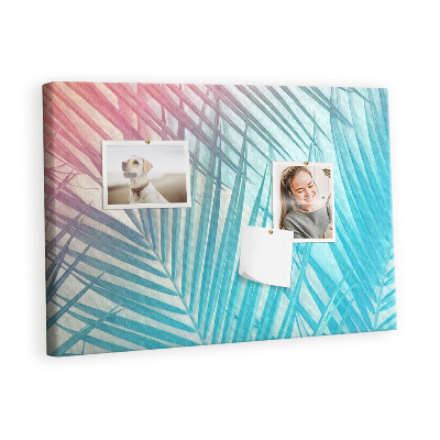 Pin board Tropical palm