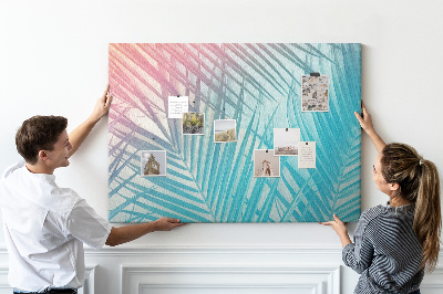 Pin board Tropical palm