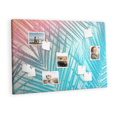 Pin board Tropical palm