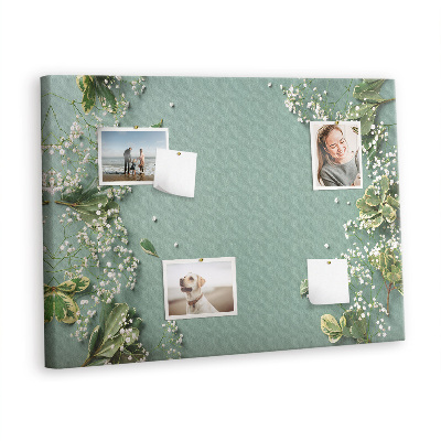 Pin board Gypsophila flowers