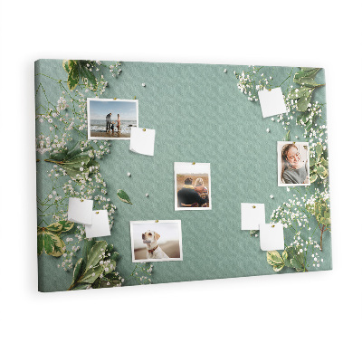 Pin board Gypsophila flowers