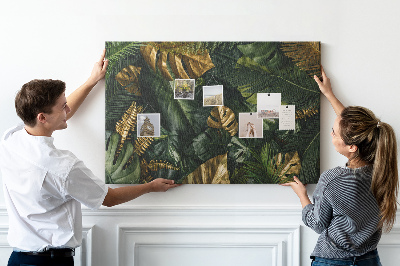 Pin board Jungle leaves