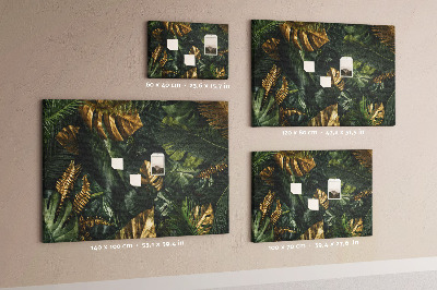 Pin board Jungle leaves