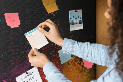 Pin board Color explosion